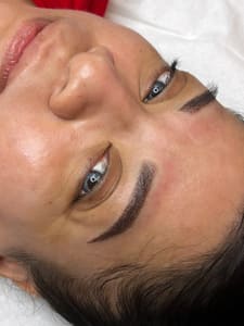 Eyebrow Tattoo result by Linda’s Beauty Bar in Leander, TX