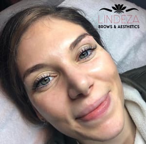 Eyebrow Tattoo result by Lindeza Brows and Aesthetics in Tacoma, WA