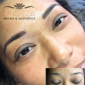 Eyebrow Tattoo result by Lindeza Brows and Aesthetics in Tacoma, WA