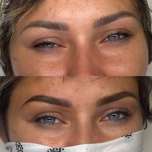 Eyebrow Tattoo result by LineaLuxBeauty LLC - Permanent Makeup in Chicago in Chicago, IL