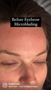 Eyebrow Tattoo result by Lip Blush and Microblading San Diego in San Diego, CA