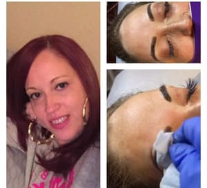 Eyebrow Tattoo result by Lips2lashesbyMyhria in Arlington, TX