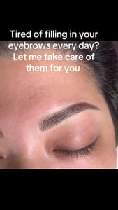 Eyebrow Tattoo result by Lisa Beauty Inc. in Schaumburg, IL