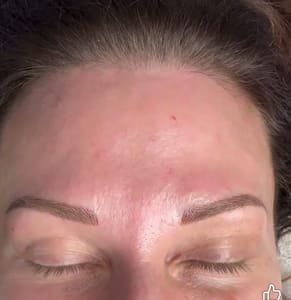Eyebrow Tattoo result by Lisa Beauty Inc. in Schaumburg, IL