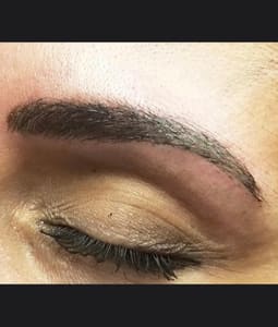 Eyebrow Tattoo result by Lisa’s Beauty Lounge in Santee, CA
