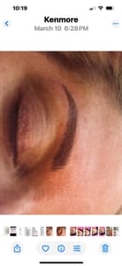 Eyebrow Tattoo result by Lisa's Lashes & Brows in Buffalo, NY