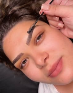 Eyebrow Tattoo result by Lisbeth Beautyy Studios PERMANENT MAKEUP in Rancho Mirage, CA