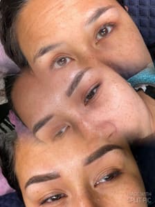 Eyebrow Tattoo result by Little P's Permanent Cosmetics and Body Piercings in Cottonwood, AZ