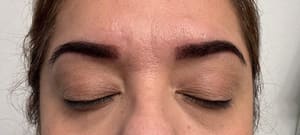 Eyebrow Tattoo result by LIV Artistry in Richmond, TX