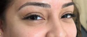 Eyebrow Tattoo result by LIV Artistry in Richmond, TX