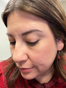 Eyebrow Tattoo result by LIV Artistry in Richmond, TX