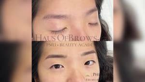 Eyebrow Tattoo result by Livia Haus Of Brows in Douglaston, NY