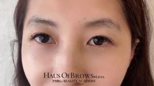 Eyebrow Tattoo result by Livia Haus Of Brows in Douglaston, NY
