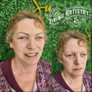 Eyebrow Tattoo result by Living Artistry in Hayden, ID
