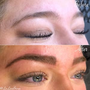 Eyebrow Tattoo result by LivLoveBrows in Goldens Bridge, NY