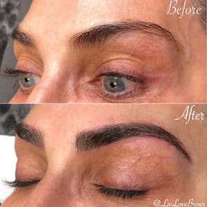 Eyebrow Tattoo result by LivLoveBrows in Goldens Bridge, NY