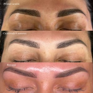 Eyebrow Tattoo result by Liz Aguilar Beauty and Brow Expert in San Diego, CA