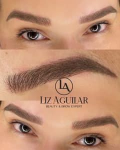 Eyebrow Tattoo result by Liz Aguilar Beauty and Brow Expert in San Diego, CA