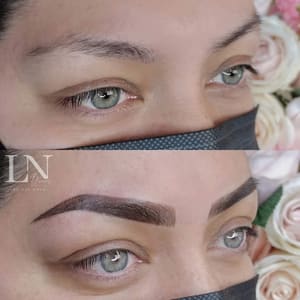 Eyebrow Tattoo result by Liz Nava Brows in San Juan Capistrano, CA