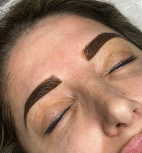 Eyebrow Tattoo result by Liz's Beauty - Permanent makeup & Eyelash Salon in New City, NY