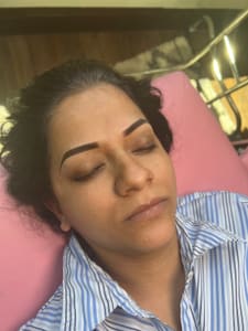 Eyebrow Tattoo result by Liz's Beauty - Permanent makeup & Eyelash Salon in New City, NY