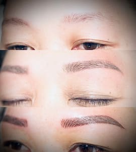 Eyebrow Tattoo result by Lizzy Brow and Beauty Bar LLC in Ocala, FL