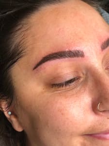 Eyebrow Tattoo result by LK Beauty in Camarillo, CA