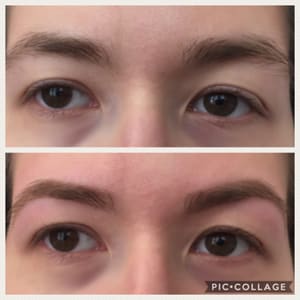 Eyebrow Tattoo result by LK Skin Studio in San Francisco, CA