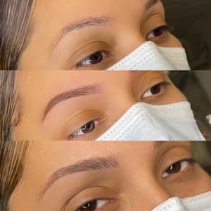 Eyebrow Tattoo result by LM Beauty Brow Salon & Spa in Elyria, OH