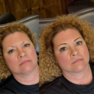 Eyebrow Tattoo result by LM Beauty Brow Salon & Spa in Elyria, OH