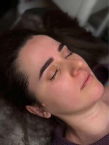 Eyebrow Tattoo result by LM Beauty Studio in Rochester, NY