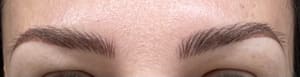 Eyebrow Tattoo result by Lola Cosmetic Tattoo & Aesthetics in Lone Tree, CO