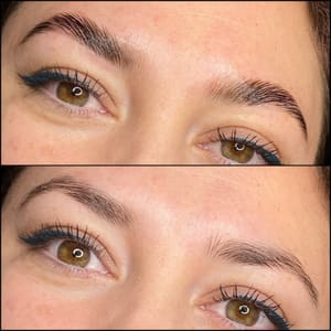 Eyebrow Tattoo result by Lola Cosmetic Tattoo & Aesthetics in Lone Tree, CO
