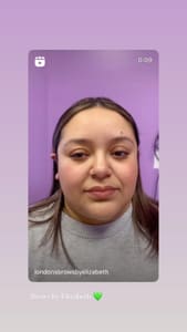 Eyebrow Tattoo result by London's Brows by Elizabeth in Homestead, FL