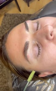 Eyebrow Tattoo result by Louisville Aesthetics in Hurstbourne, KY
