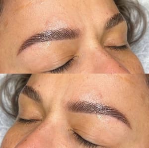 Eyebrow Tattoo result by Love Your Look Beauty Studio in Wayne, NJ