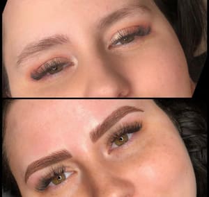 Eyebrow Tattoo result by Love Yourself Brow Studio in Dayton, OH