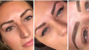 Eyebrow Tattoo result by Love Yourself Brow Studio in Dayton, OH
