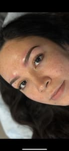 Eyebrow Tattoo result by Love Yourz in Odessa, TX