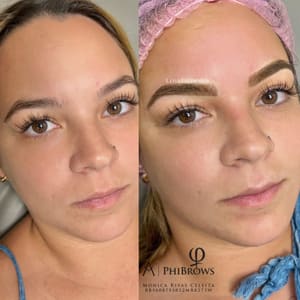 Eyebrow Tattoo result by LoveBrows MC in Hollywood, FL