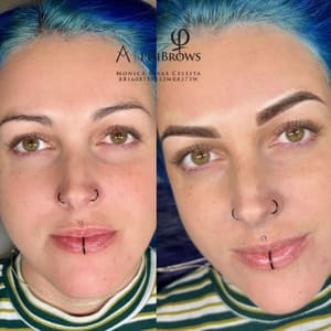 Eyebrow Tattoo result by LoveBrows MC in Hollywood, FL
