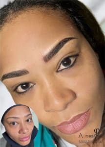 Eyebrow Tattoo result by LoveBrows MC in Hollywood, FL