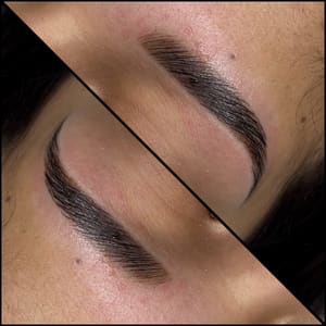 Eyebrow Tattoo result by Lovely Beauty By Michelle in San Antonio, TX