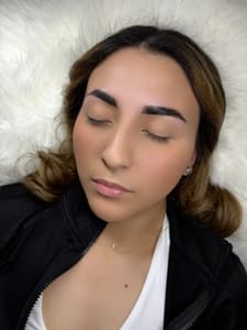 Eyebrow Tattoo result by Lovely Beauty By Michelle in San Antonio, TX