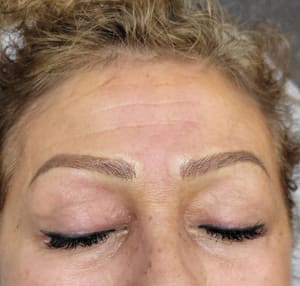 Eyebrow Tattoo result by Lovely Brows by Nam in Columbia, MD
