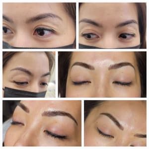 Eyebrow Tattoo result by Lovely Brows by Nam in Columbia, MD
