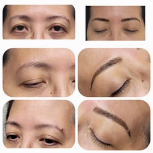 Eyebrow Tattoo result by Lovely Brows by Nam in Columbia, MD