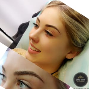 Eyebrow Tattoo result by Lovely Microblading Brows in Muskogee, OK