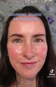 Eyebrow Tattoo result by Loveurbrows in Oceanside, CA