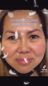 Eyebrow Tattoo result by Loveurbrows in Oceanside, CA